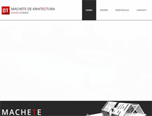Tablet Screenshot of machete-imobile.ro